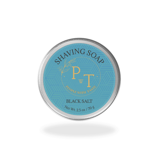 Black Salt Shaving Soap